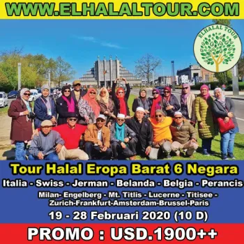 Tour Halal Eropa Barat Tour Muslim Eropa Italia  Swiss  Jerman  Belanda  Belgia  Perancis 1928 Februari 2020 10 D