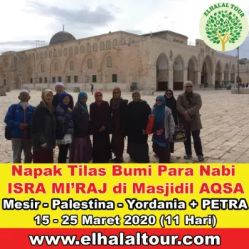 Tour Al Aqsa murah 15  25 Maret 2020 