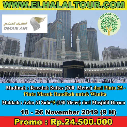 UMROH MURAH BINTANG 5 Umroh Murah Bintang 5 18-26 November 2019 (9H) 1 ~blog/2022/3/25/umroh_murah18__26_november_2019