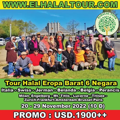 EROPA BARAT Tour Halal Eropa Barat (Tour Muslim Eropa) Italia - Swiss - Jerman - Belanda - Belgia - Perancis 20-29 November 2022 (10 D) 1 ~blog/2023/7/13/eropa_barat_november_2022